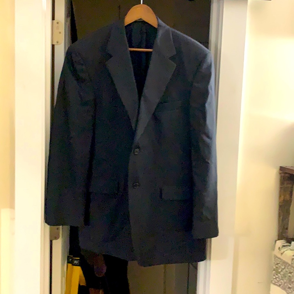 Wool suit jacket